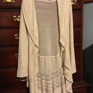 Long 1X Sweater Light Weight, Sparkle